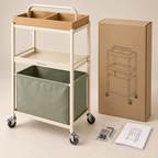 CarryFlow Laundry Cleaning Cart