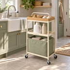 CarryFlow Laundry Cleaning Cart