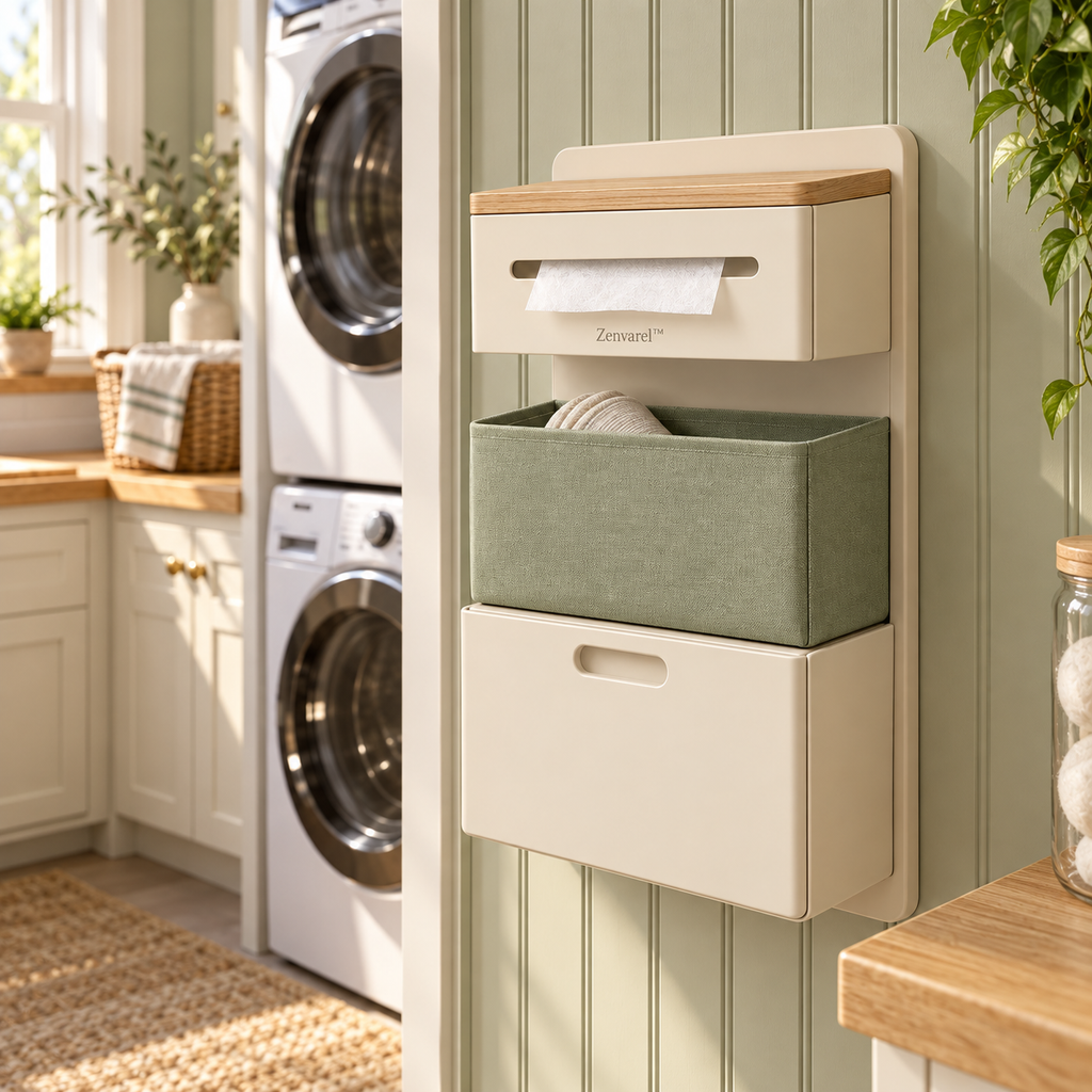 LintLoop Dryer-Side Utility Station