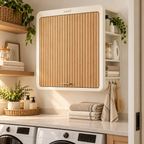WallFold Fold-Down Laundry Station