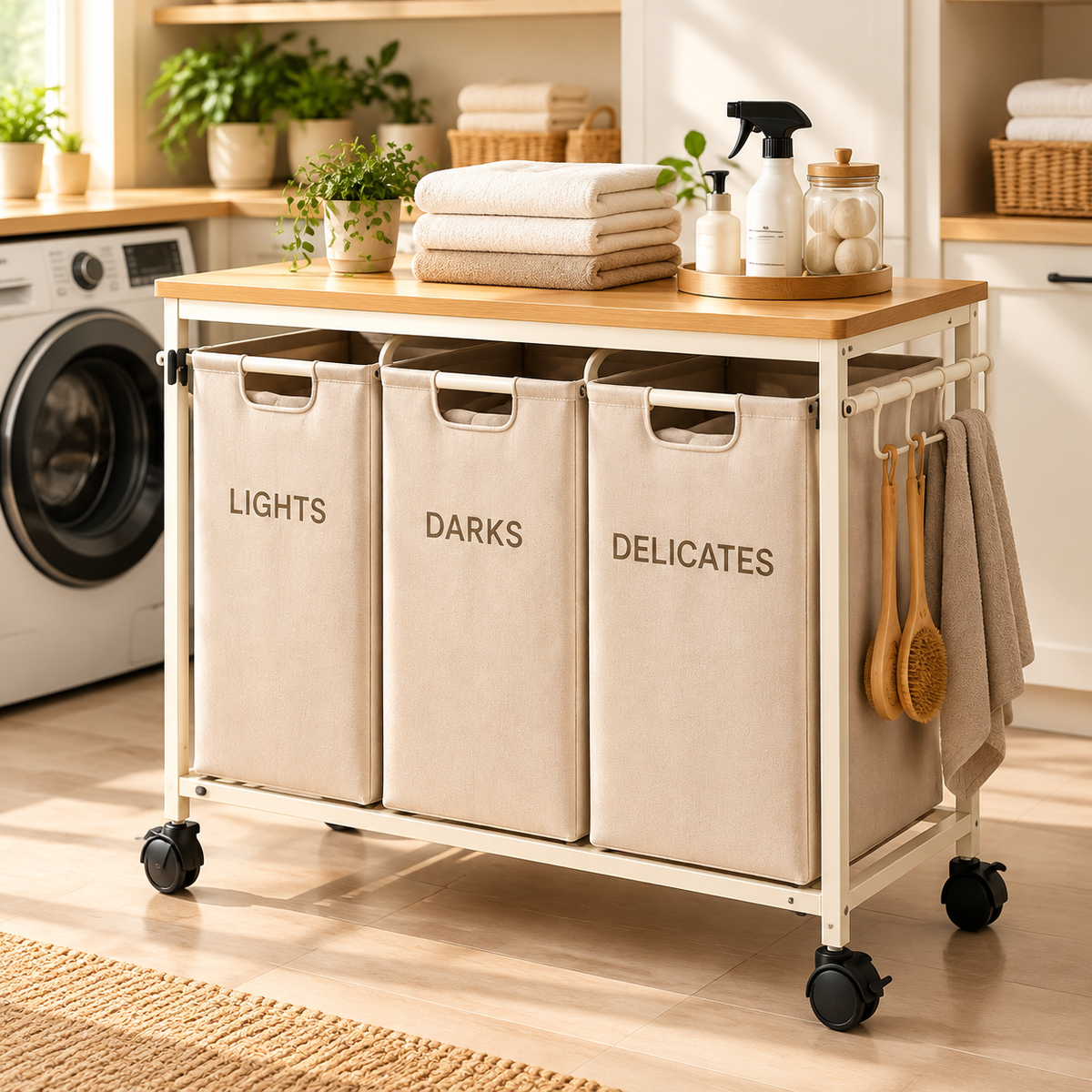 SortFold Laundry Workstation