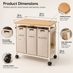 SortFold Laundry Workstation