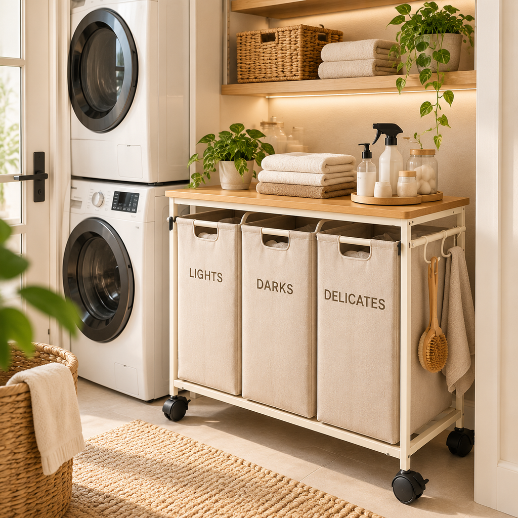 SortFold Laundry Workstation