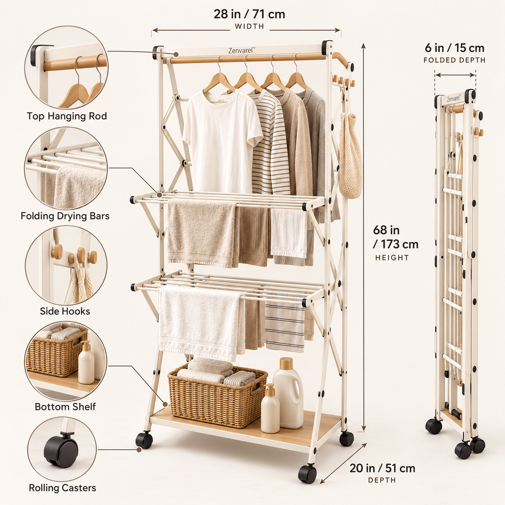 DryMate Folding Drying Tower