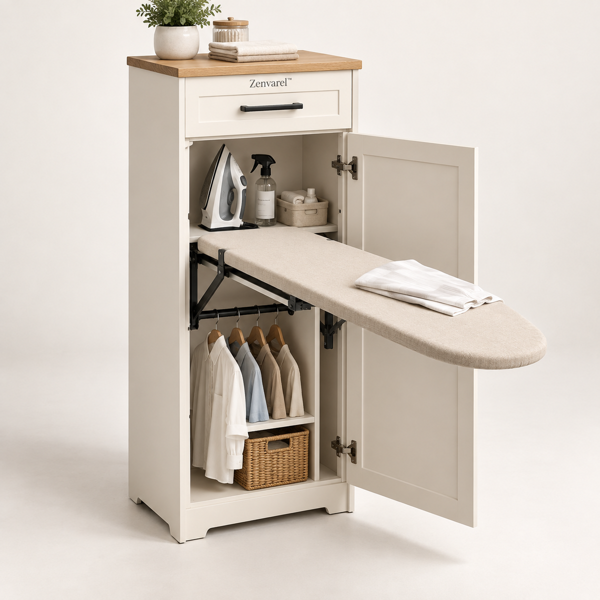 PressMate Ironing Station Cabinet