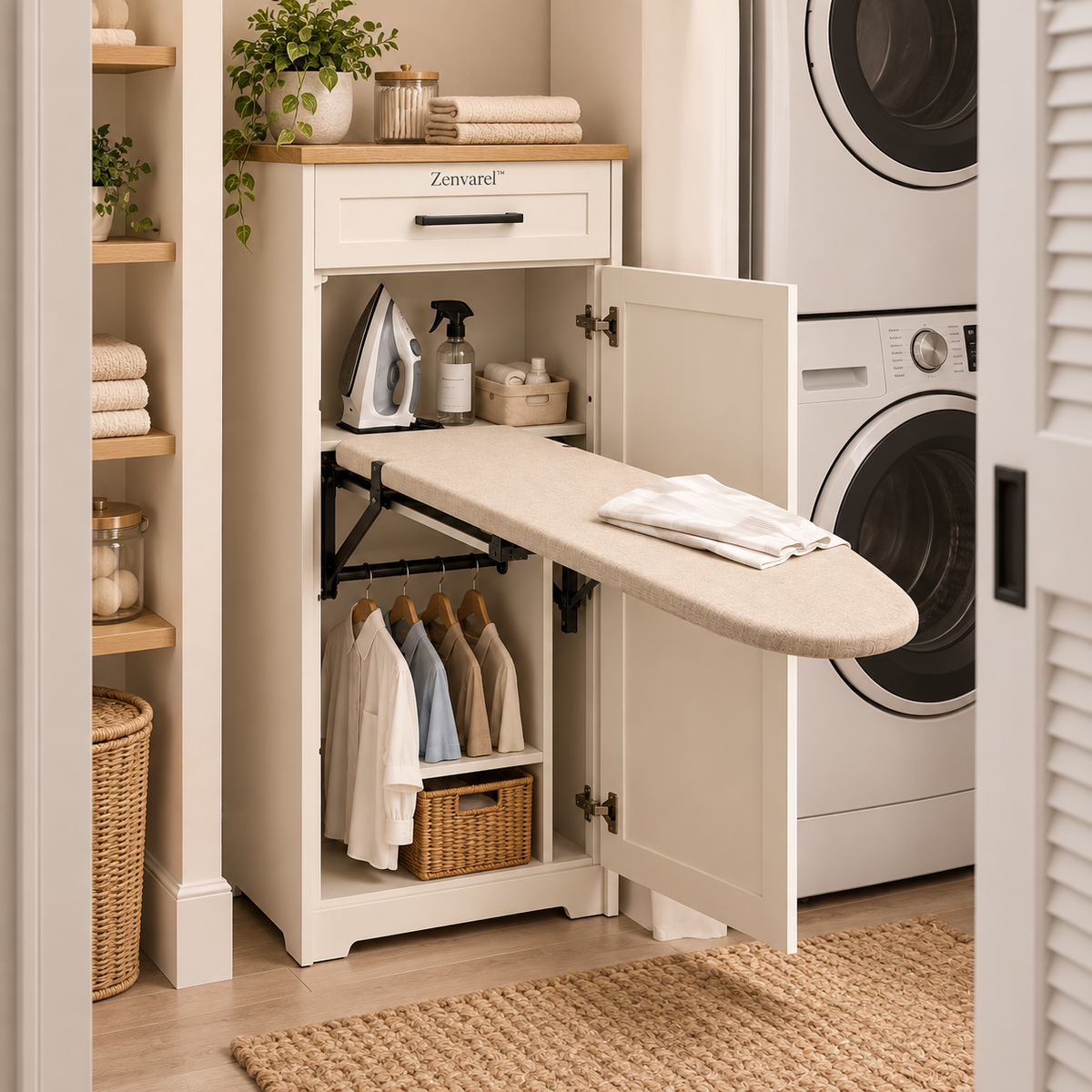 PressMate Ironing Station Cabinet