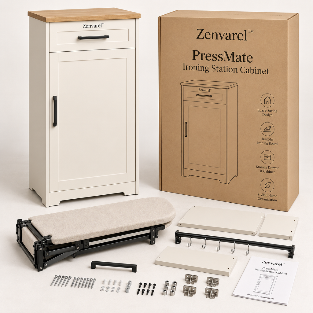 PressMate Ironing Station Cabinet