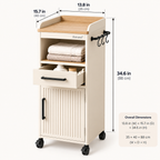 Compact Laundry Side Cabinet