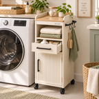 Compact Laundry Side Cabinet