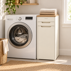 NookSort Compact Laundry Side Cabinet