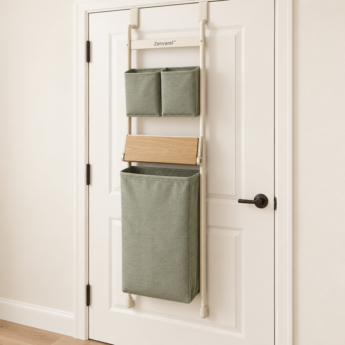 DoorNest Door-Mount Laundry Organizer