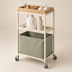 CarryFlow Laundry Cleaning Cart